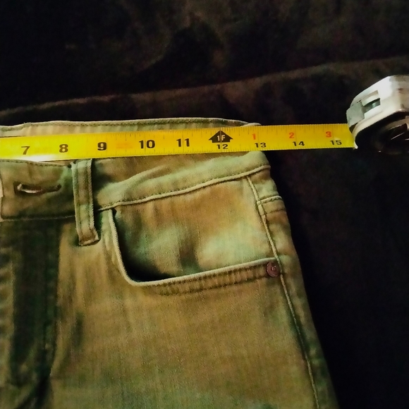 Joe's green skinny jeans 26 - Picture 4 of 6